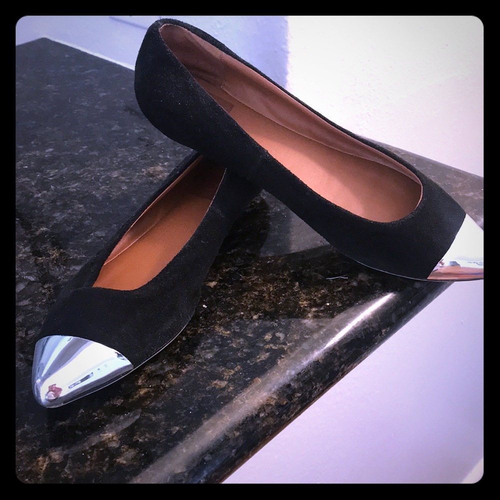 dv black suede women’s flats